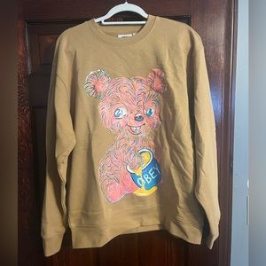 Obey Honey Bear CrewNeck Sweatshirt